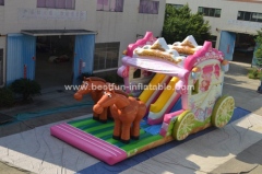 Princess Carriage Inflatable Combo