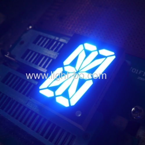 display a led a 16 segmenti da 1,2 pollici con anodo comune ultra bianco per indicatore digitale