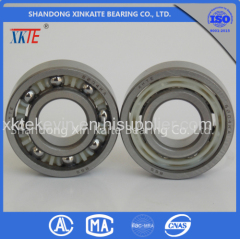 XKTE brand conveyor roller accessories/ nylon retainer conveyor bearing 6310 TN/C4 from china bearing manufacture