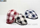 Cotton Fabric Custom Painters Hats And Caps With Curved Brim