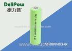 AA 1.2V NIMH Rechargeable Battery 1000mAh For Toy / Power Tools