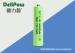 400mAh Heat Resistant Aaa Rechargeable Nimh Batteries 1.0v~1.2V Voltage