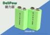 Smart 160mAh Nimh 9v Rechargeable Battery 6F22 With UL / CE / ROHS