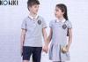 Casual Customized Middle School Uniforms Polo Shirt And Dress