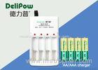 2800mAh 4 Slots Rechargeable Battery Charger With 3 Years Cycle Life