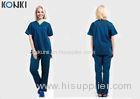 V Neck Surgical Gown Medical Scrubs Uniforms For Men And Women