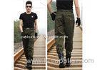 Comfortable Long Style Military Army Green Skinny Cargo Pants For Man