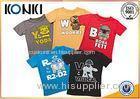 Custom Personalized Kids T Shirts With Various Colors Soft Material