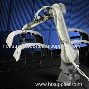 China Custom Robot Arm Spray Painting Robot Machine For Steel Bridge
