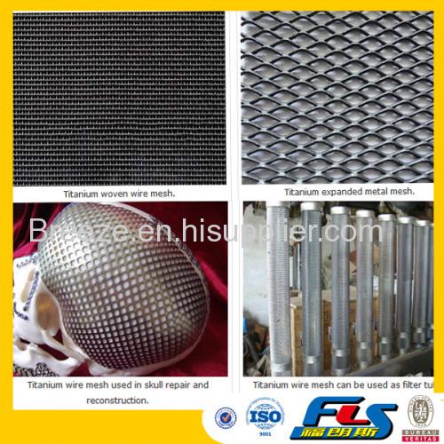 Titanium Woven Wire Mesh Expanded Titanium Mesh