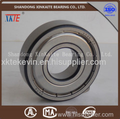 high precision conveyor parts XKTE brand Iron seals 6305ZZ conveyor bearing with black corner from china manufacture