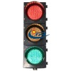 300mm Solar LED traffic signal light 12 inch Red Green Yellow LED traffic signals light