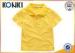 Cotton Uniform Custom Embroidered Polo Shirts Kids With Soft Material