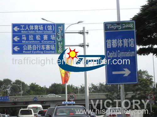 3M reflective traffic guiding sign Highway traffic warning sign