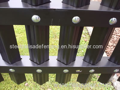 Palisade Rails - Angle Type with Punched Holes