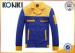 Formal Worker Custom Jackets Blue And Yellow Uniform Fashion Tops