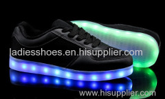Wholesale OEM customize men luminous led light shoes