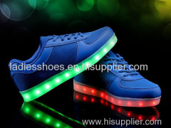 OEM customize men luminous led light shoes