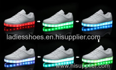 OEM customize men luminous led light shoes