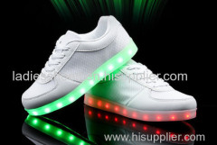 OEM customize men luminous led light shoes