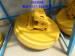 50Mn Yellow or Black excavator idler assy / Idler roller