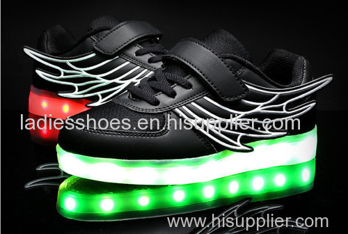 Men luminous led lightshoes flashing radiance shoes