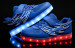 Men luminous led lightshoes flashing radiance shoes