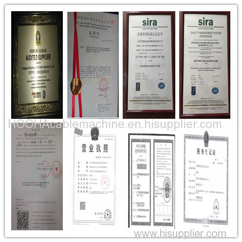 Certification of CE ISO SGS TUV