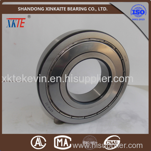 high quality XKTE deep groove ball bearing 6316ZZ with black corner from china bearing manufacture