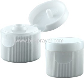 plastic bottle screw flip top cap