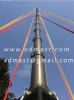 telescopic antenna mast in communication tower