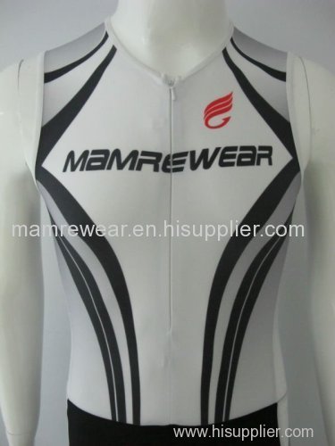 Fashionable wholesale custom sublimated triathlon clothing