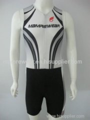 Fashionable wholesale custom sublimated triathlon clothing