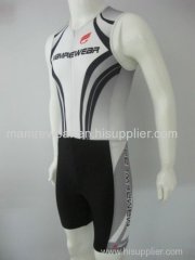 Fashionable wholesale custom sublimated triathlon clothing