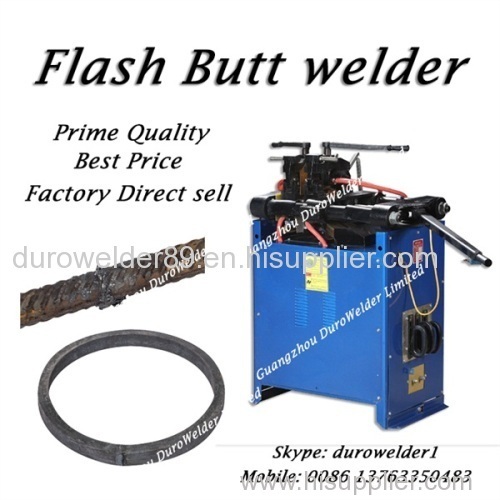 Manual type steel rod butt welder