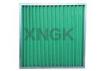 Non - Woven Cloth V Form Pre Air Filter Customized Size Galvanized Steel Frame