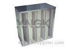 High Efficiency Hepa Type Filter Indoor Air Filtration Systems Gal / AL Frame