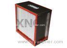 Customized Size High Temperature Hepa Filters Unit 500Pa Final Pressure Drop