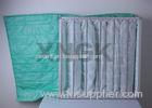 Blue 6 / 7/ 8 Pockets Gas Turbine Inlet Filters Three Stage Filtration