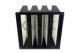 Electronics Industries Compact Air Filter 2V / 3V / 4V Design Plastic ABS Frame