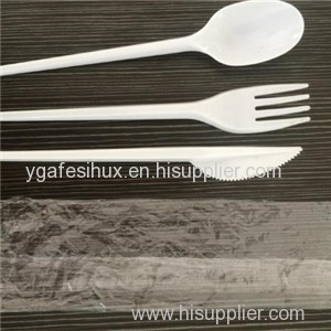 3 In 1 Dispossable Cutlery Sets