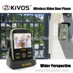 video door phone KDB302A Wireless video door phone