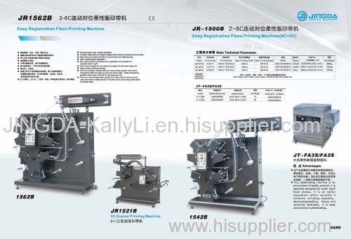 China Manufacturer of Flexo Label Printing Machine / China High Speed Flexo Fabric Label Printing Machine Supplier