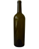750ML Antique Green Bordeaux /Conical Glass Wine Bottle with Cork
