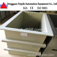 Feiyide Electroplating Machine PP Tank/Galvanizing Tank with High Quality