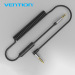 Vention 3.5mm Jack Audio Cable Stereo Coiled Aux Cable Angle with Handsfree Speakerphone in-Line Remove Control