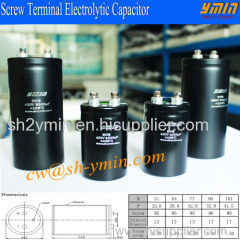 UPS Capacitor 450V 15000uF Screw Terminal Aluminium Electrolytic Capacitor RoHS Compliant