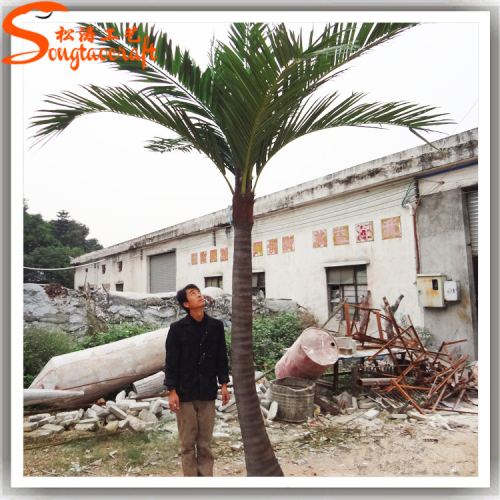 Artificial coconut trees fake green leaves Palm Tree