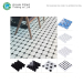 Porcelain Ceramic Glazed Modern Design Mosaic Floor Pattern Moroccan Octagon Shaped Mosaic Tiles