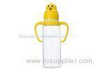 BPA Free PP Baby Feeding Bottle With Handles In Straight Shape Lovely Design